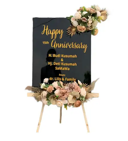Papan Bunga Akrilik Semiring
